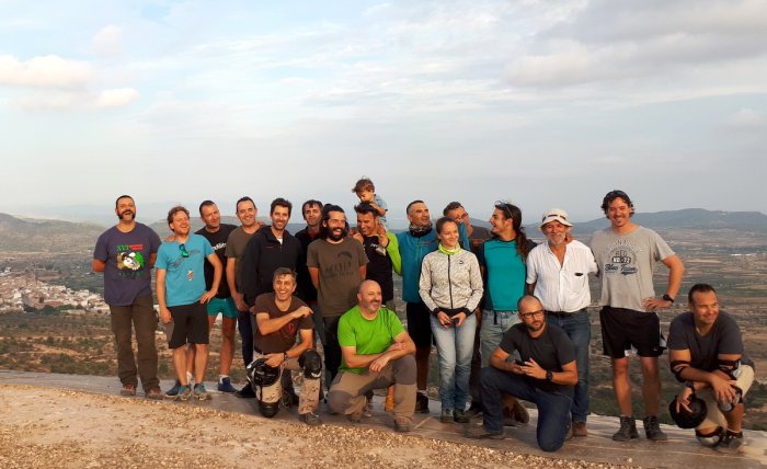 Alumnos de Parapente